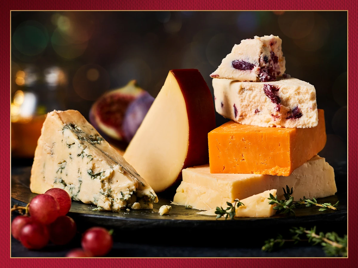 Close up of cheese