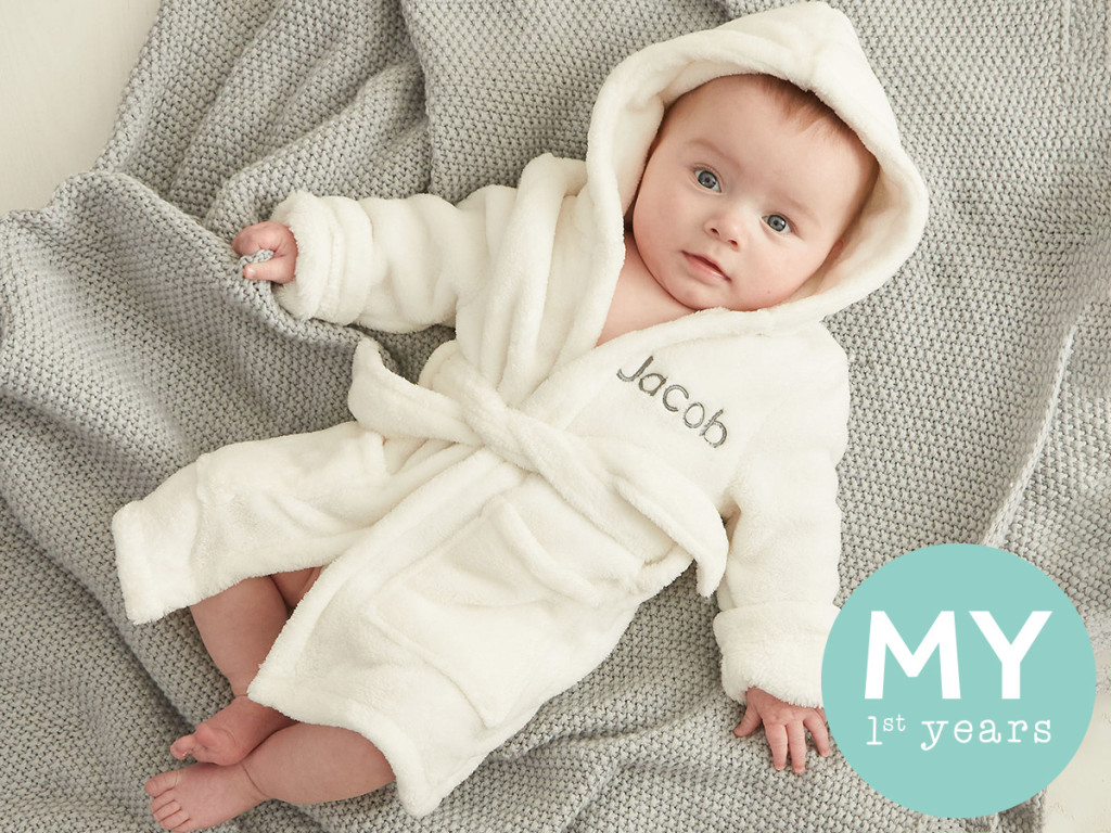 Baby dressing gown hot sale marks and spencer