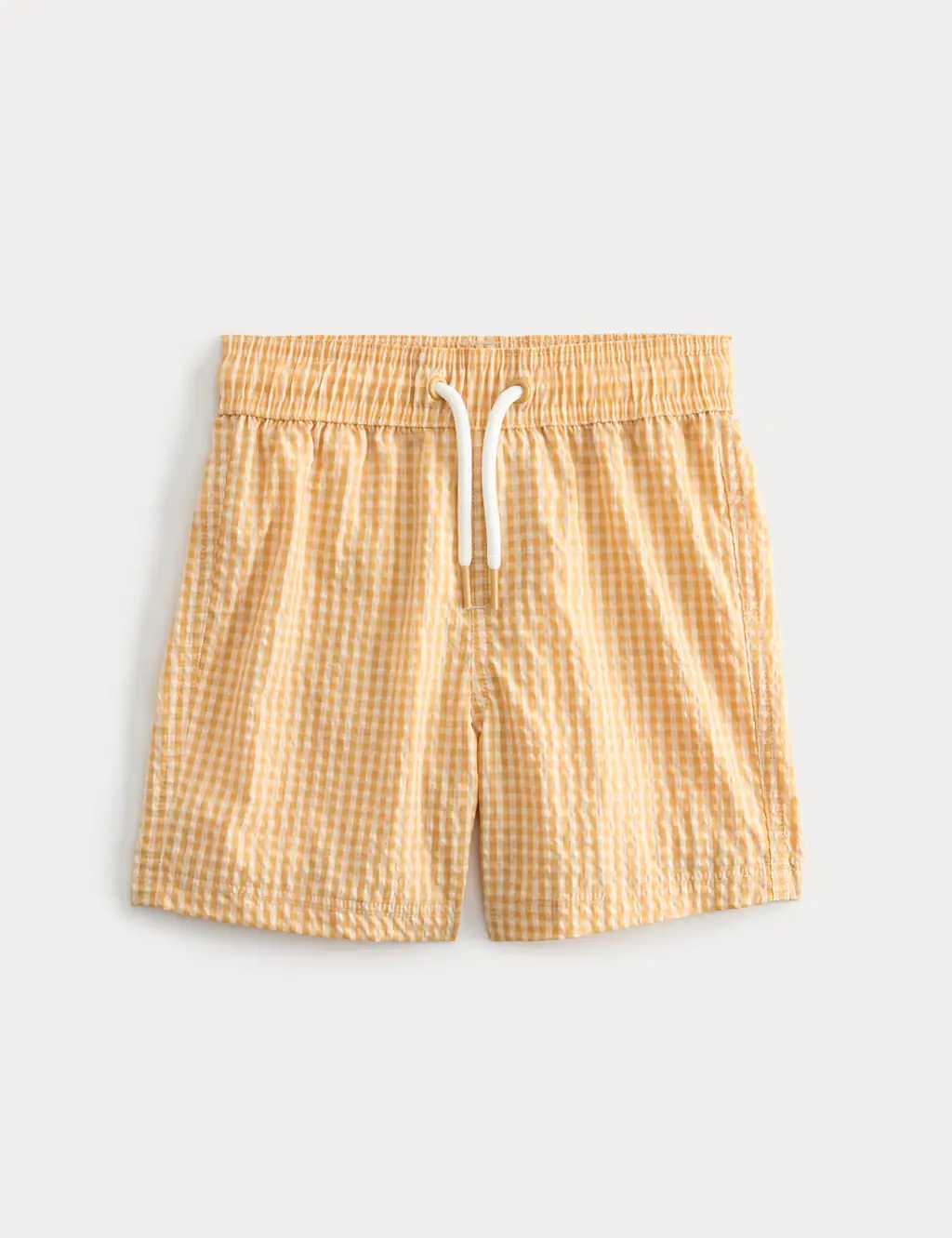 Gingham Seersucker Swim Shorts