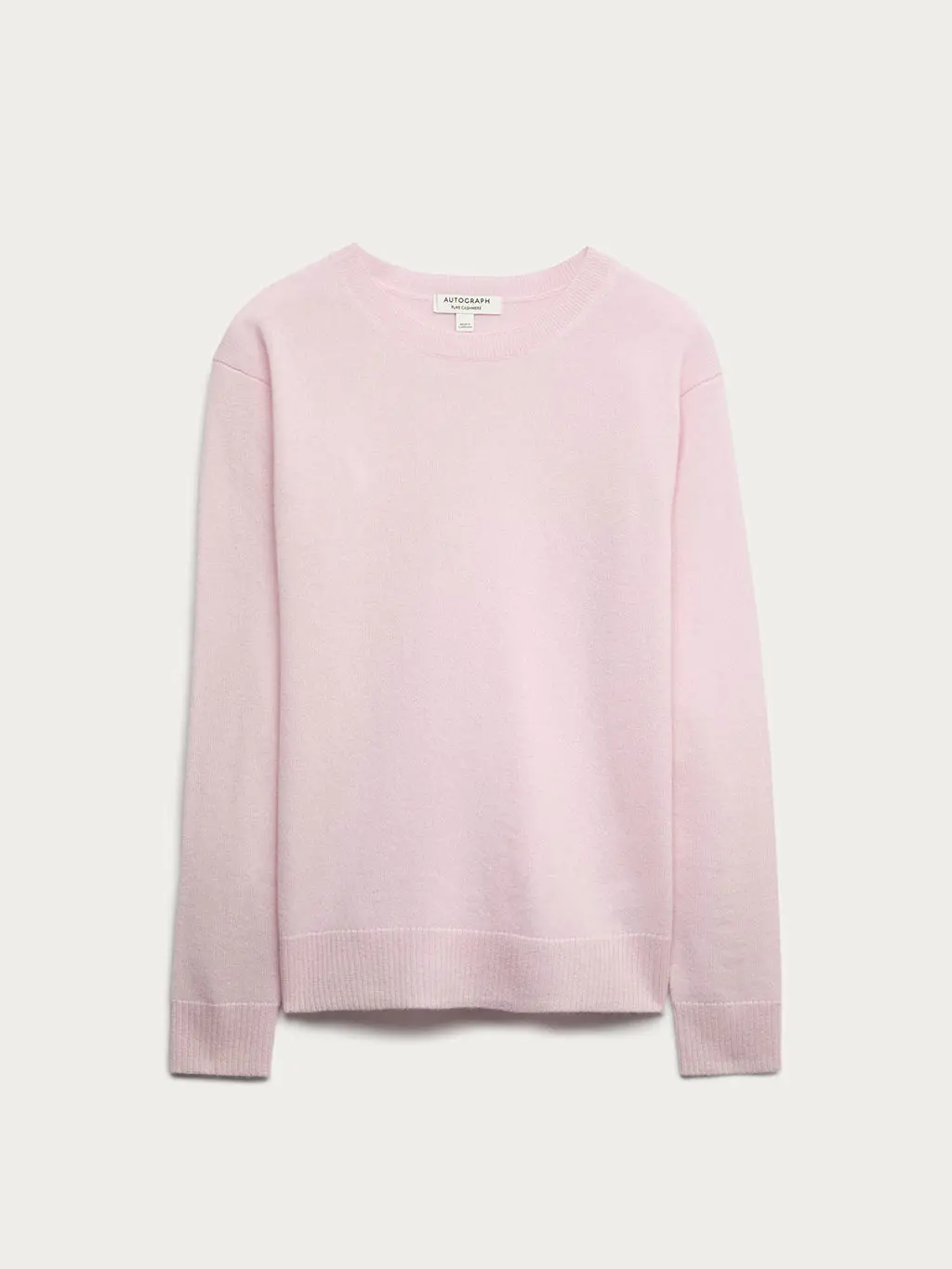 Pink cashmere jumper