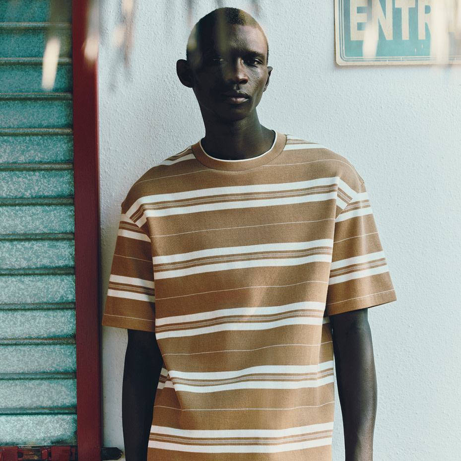 Man wearing t-shirt