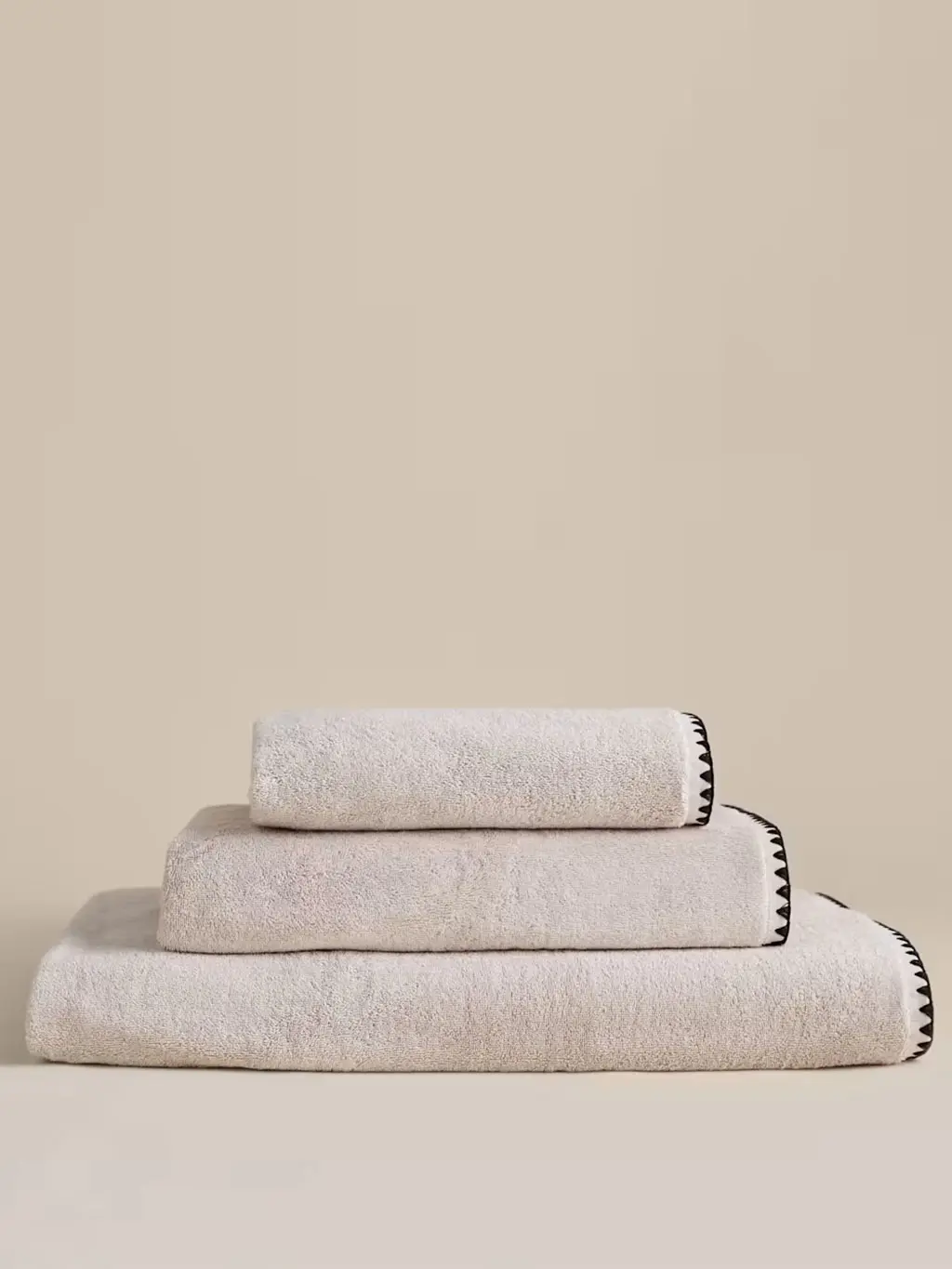 Egyptian cotton blanket stitch towel