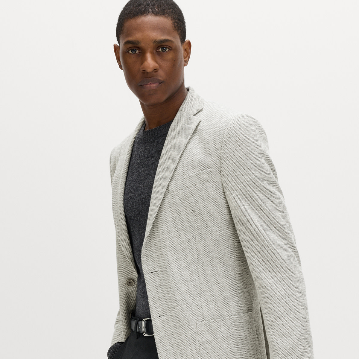 Man wearing workwear