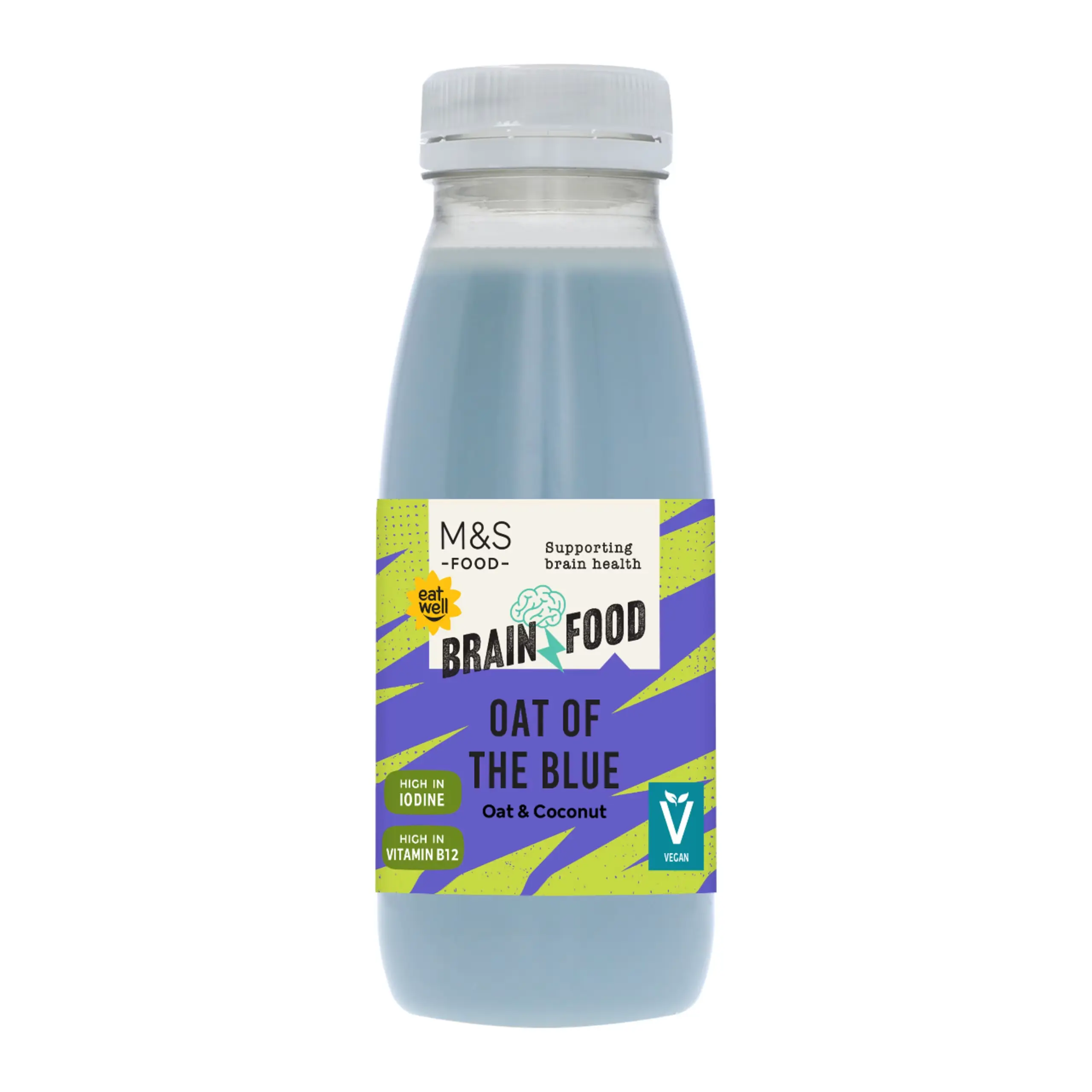 Brain Food Oat of the Blue Drink
