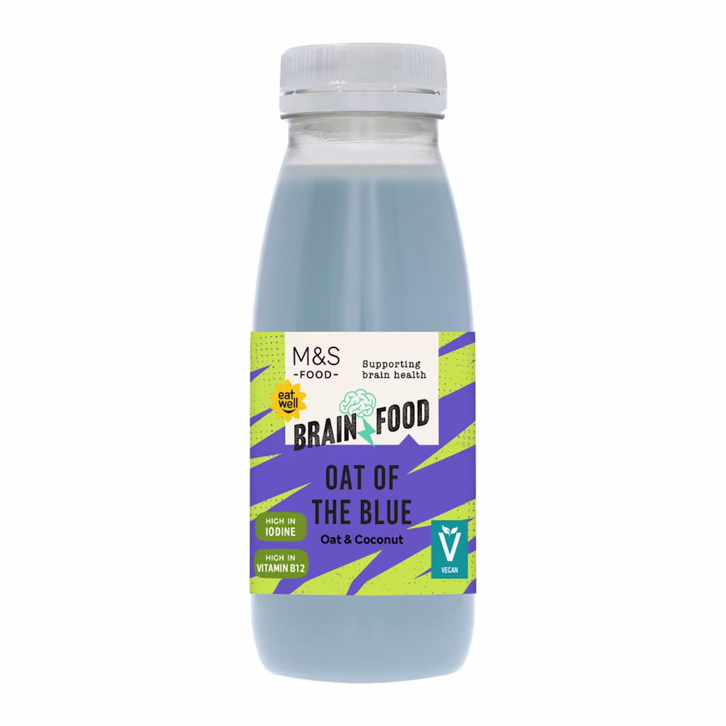 Brain Food Oat of the Blue Drink
