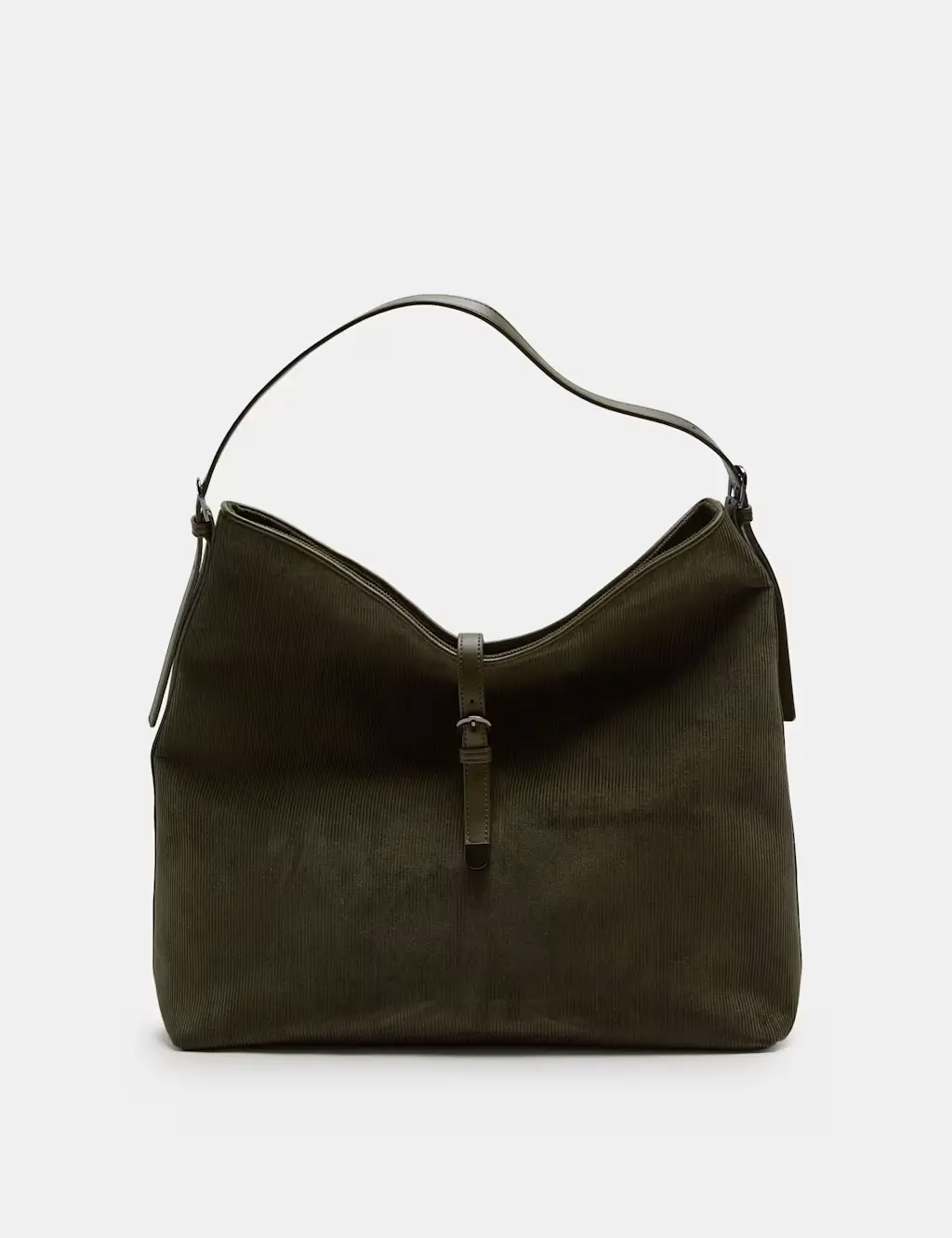 Cord Top Handle Shoulder Bag
