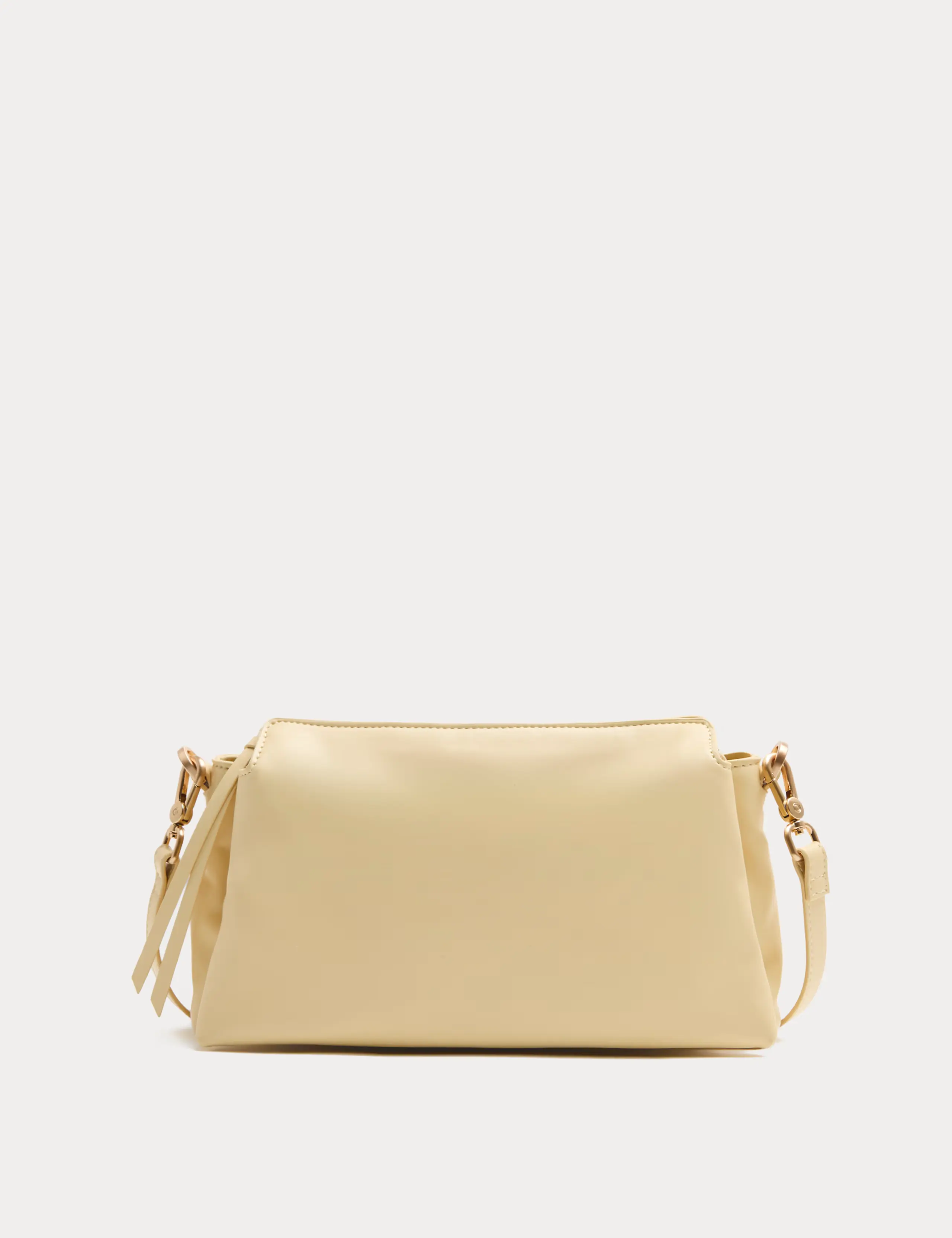 Light yellow cross body bag