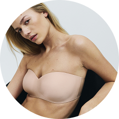 Strapless bras