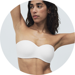 Strapless bras