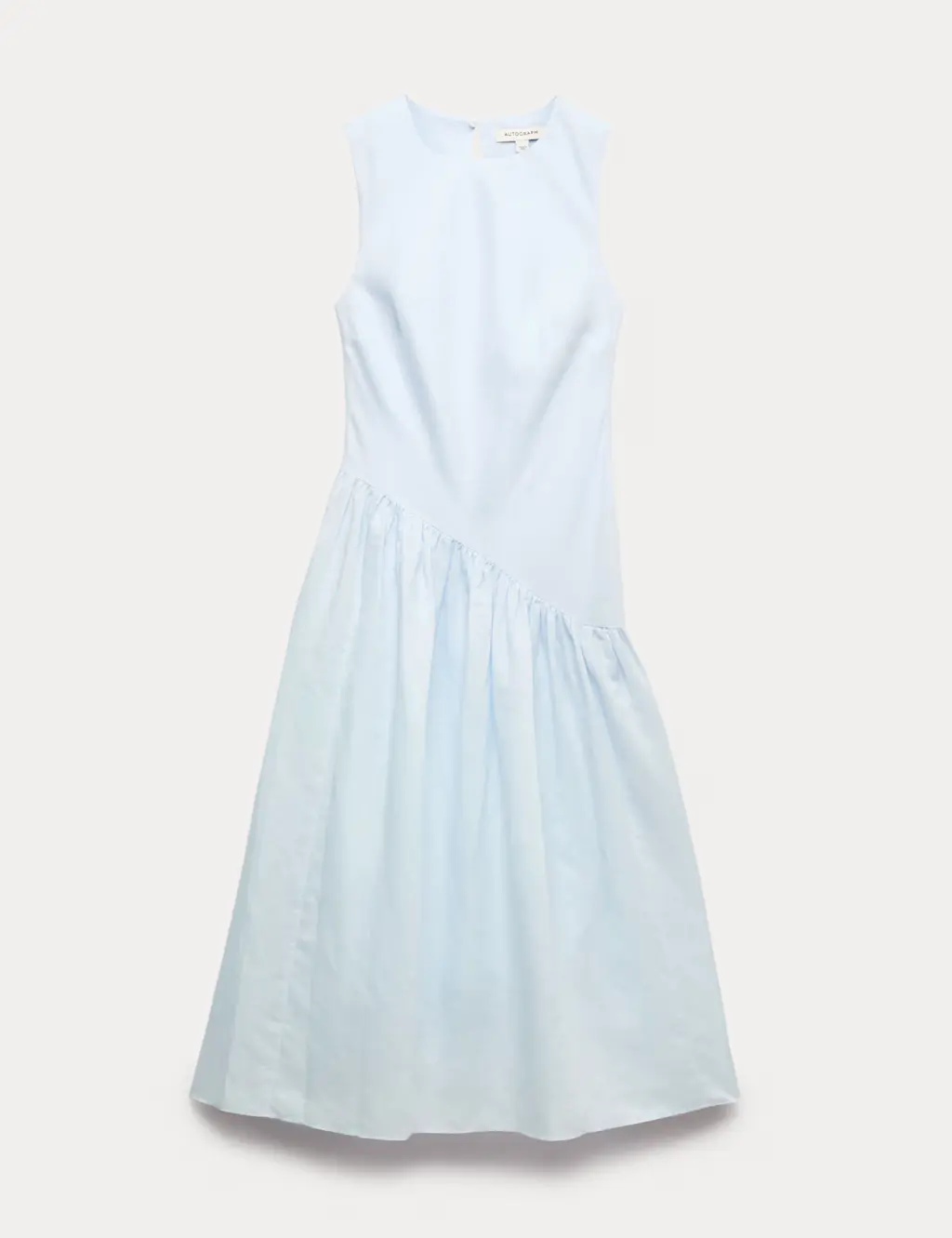 Light blue cotton dress