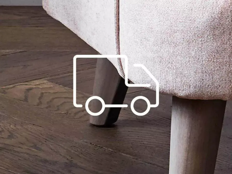 Furniture - close-up of sofa legs. Shop furniture