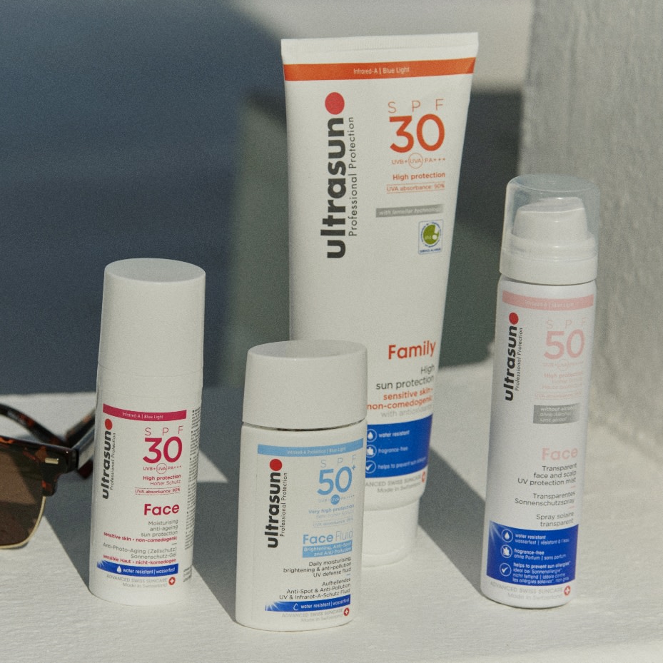 Selection on sun care products. Shop now