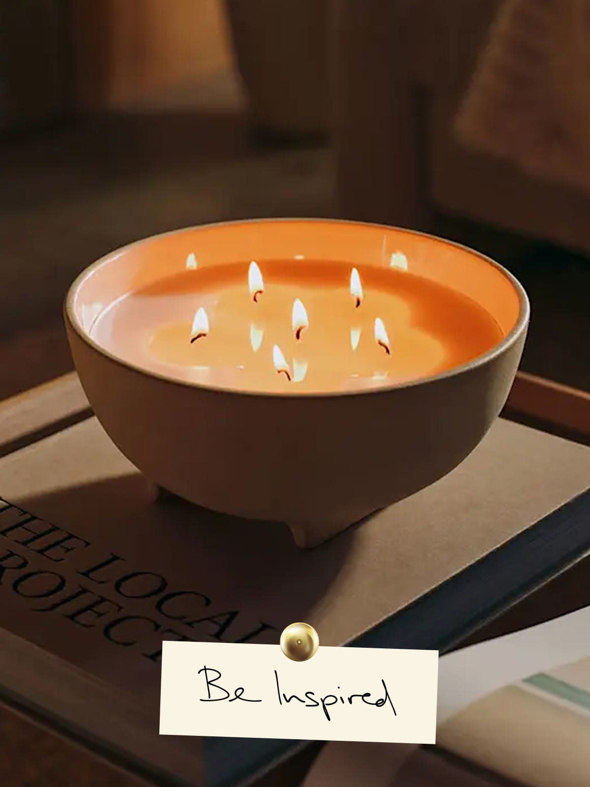 Six wick candle