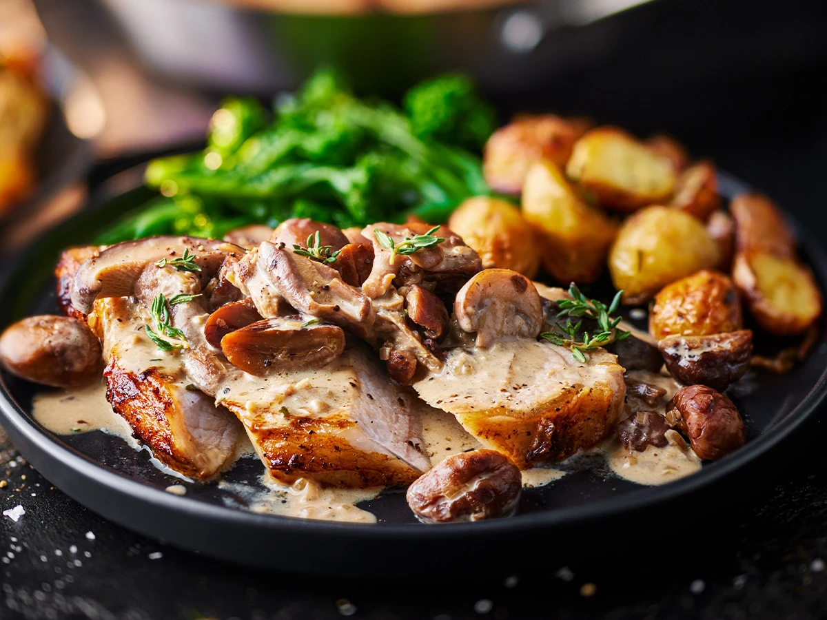 Roast pork