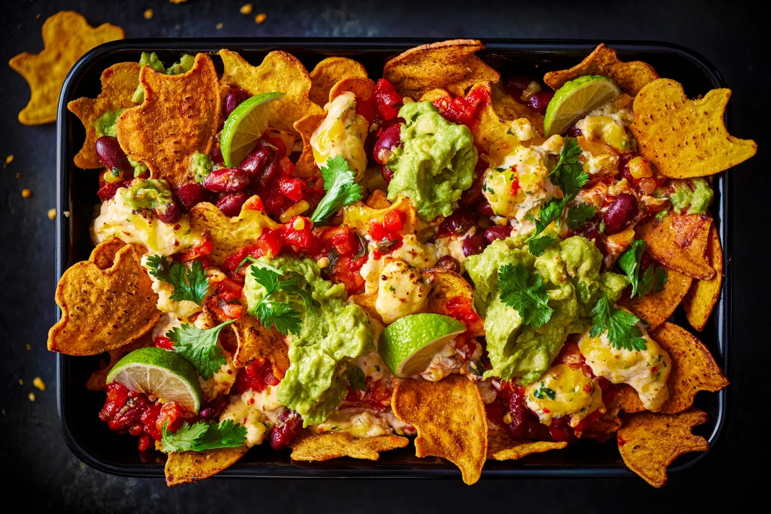 Halloween nachos