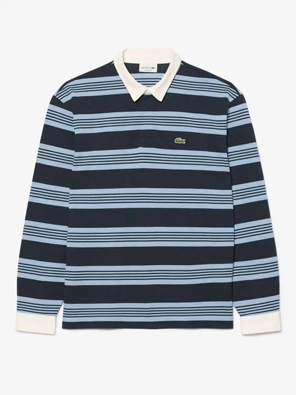 Blue and navy rugby shirt