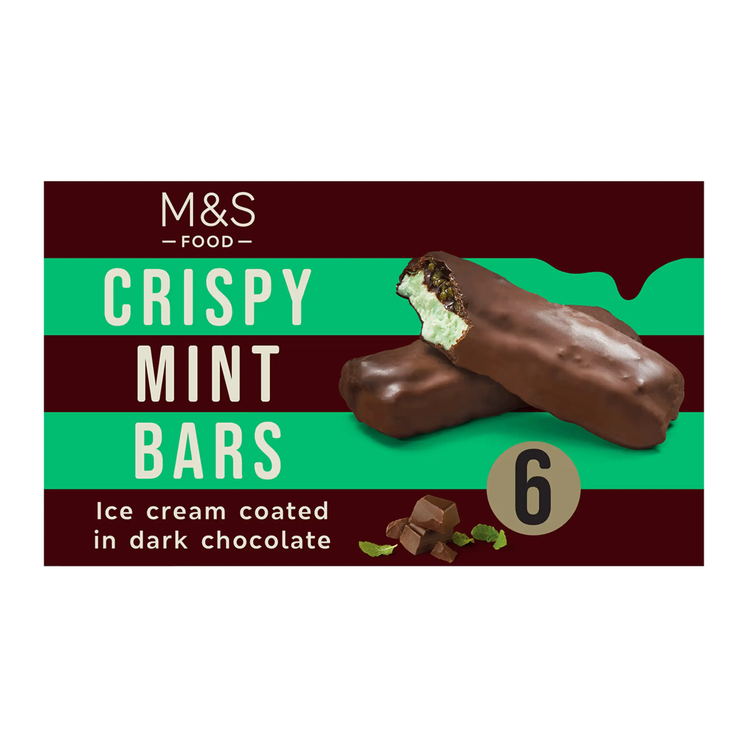 Crispy Mint Bars