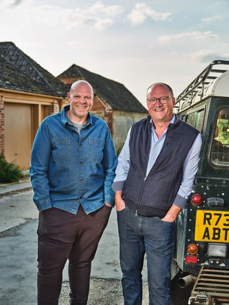 Tom Kerridge and Robin Jones
