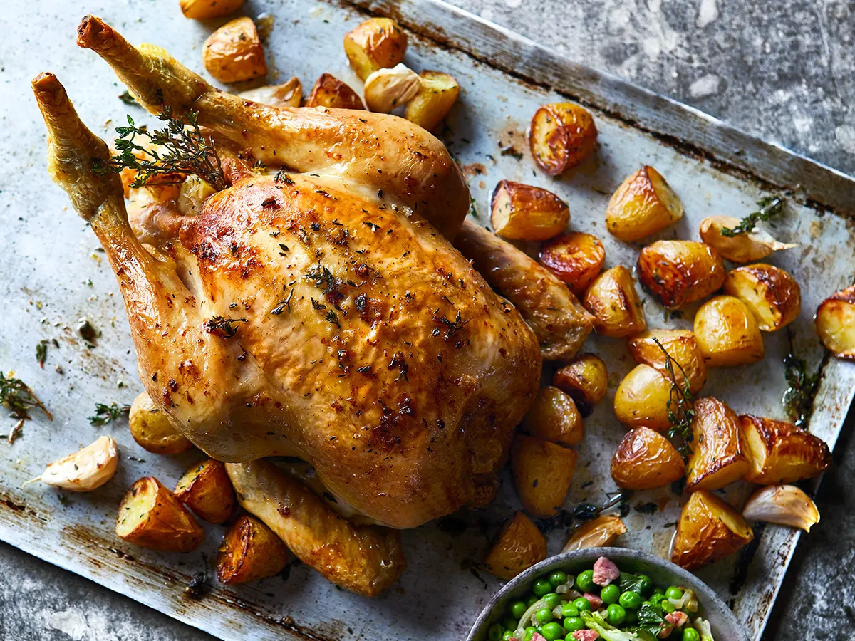 Roast chicken