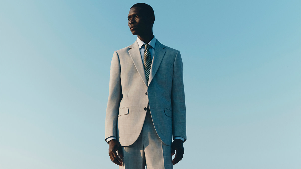 Man in grey suit
