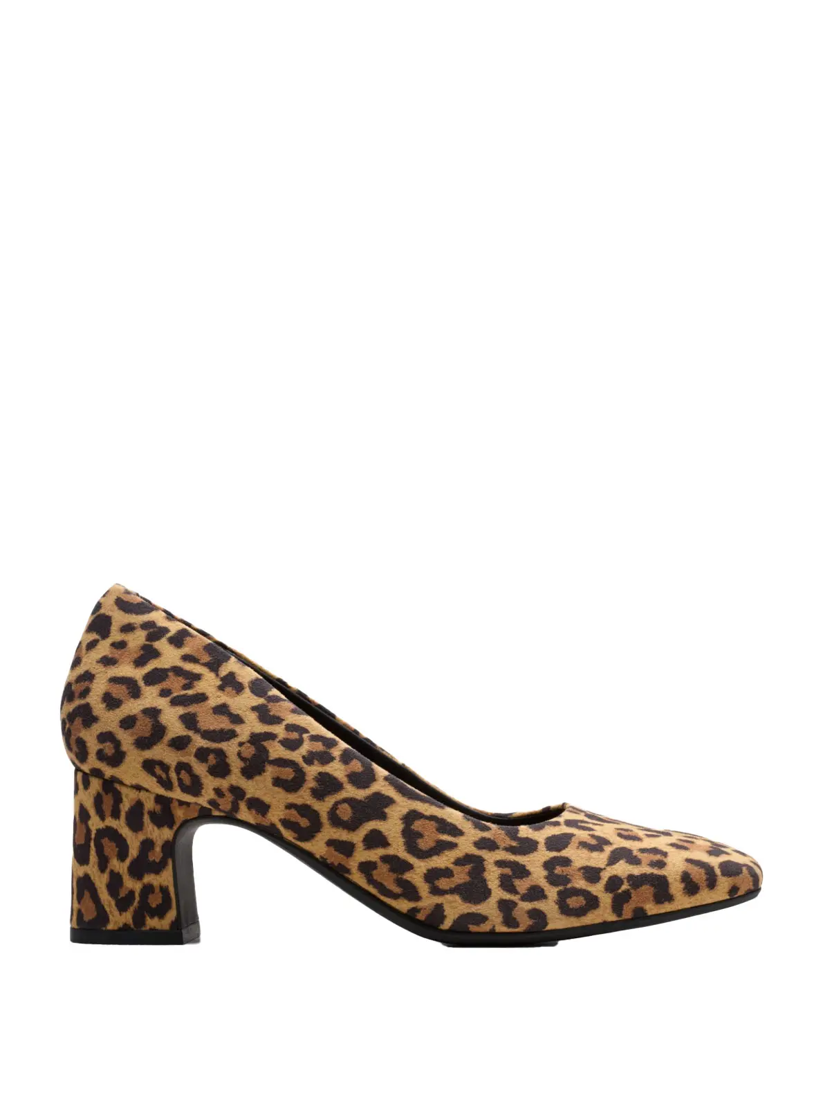 Leopard print heel