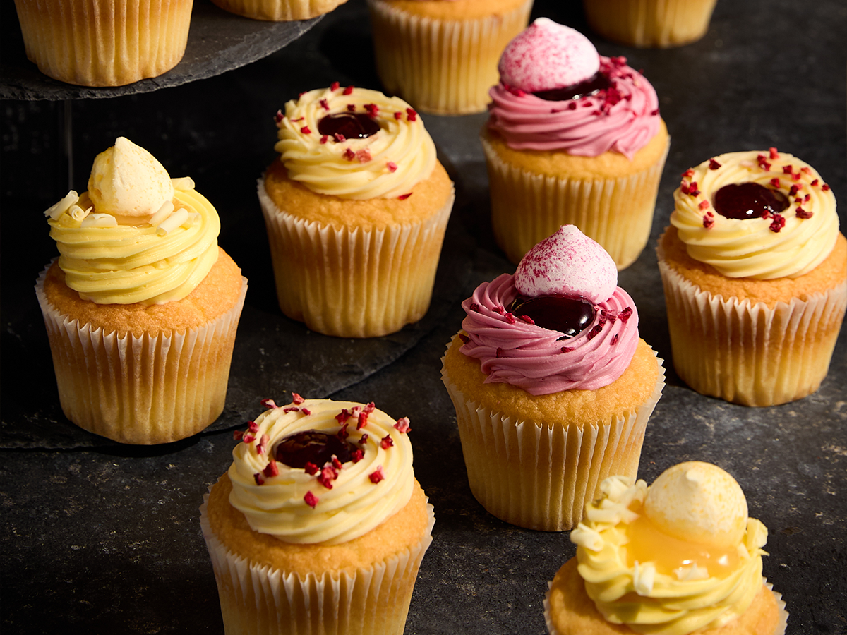 Fruity cupcake