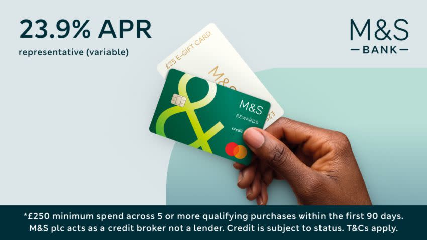M&S credit card & gift card. Discover the M&S Credit Card