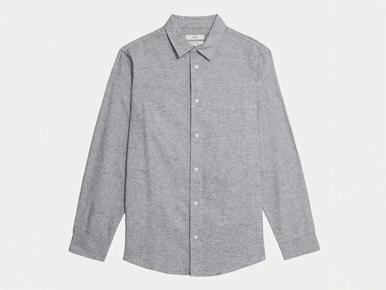With a lightly brushed finish for added softness