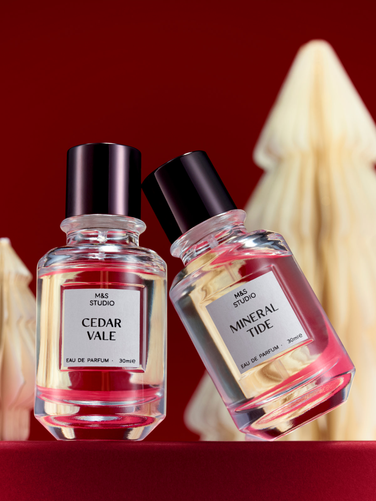 Two bottles of men's cologne