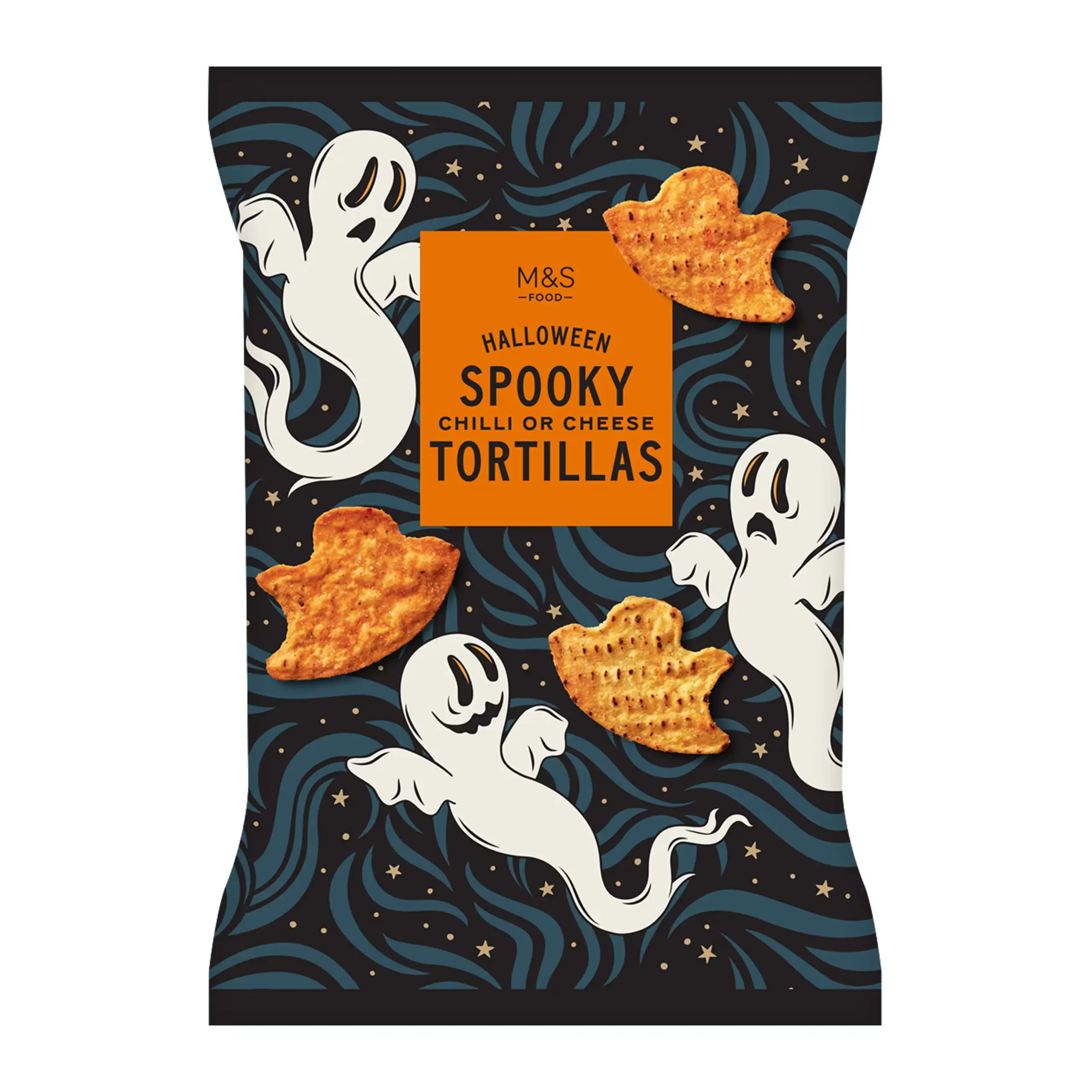 Halloween Spooky Chilli or Cheese Tortillas