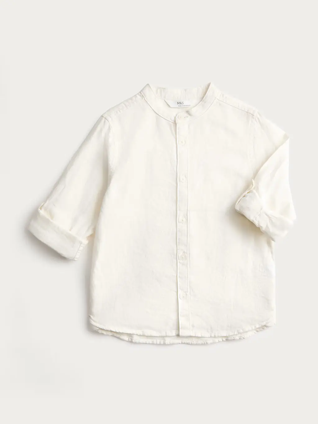 Ivory linen shirt
