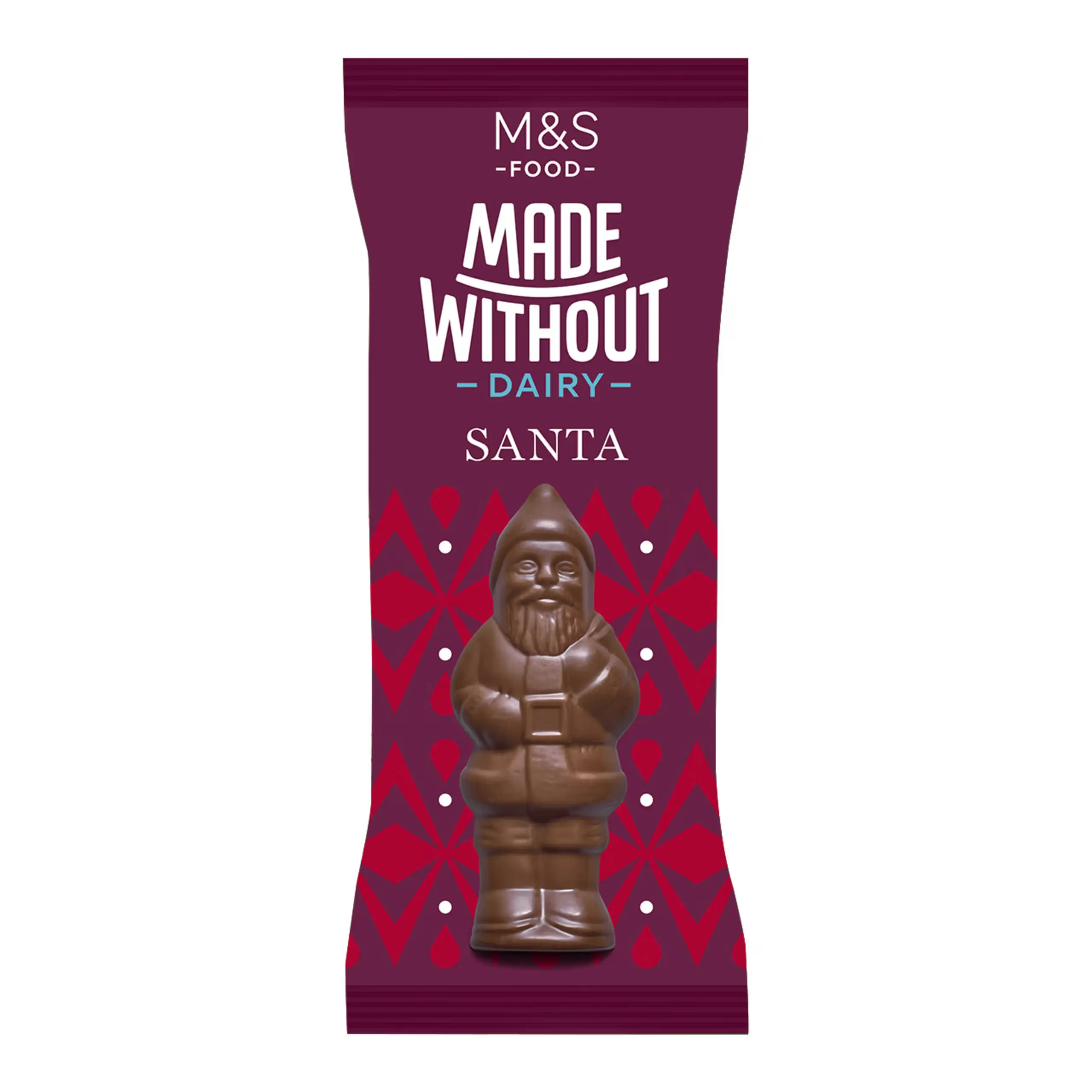 Made Without Dairy Santa Dairy-Free Choc
