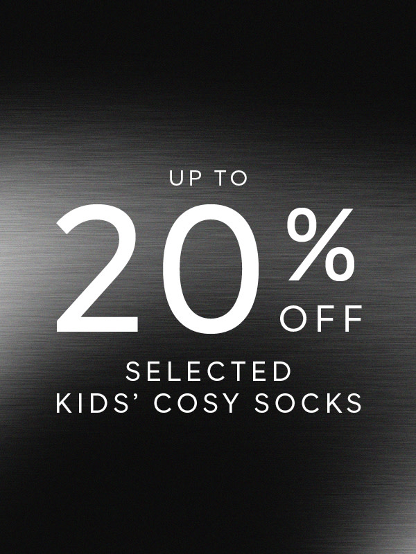 20% off selected Kids' Cosy Socks