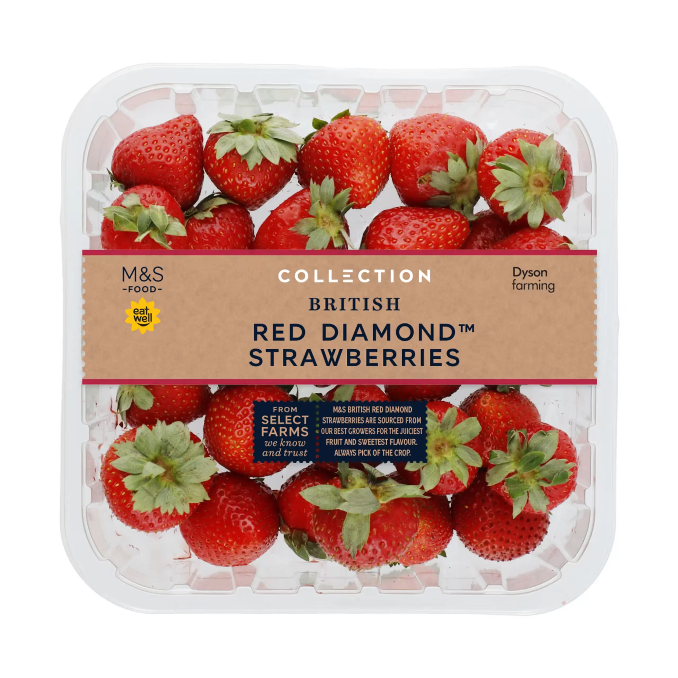 British Red Diamond Strawberries
