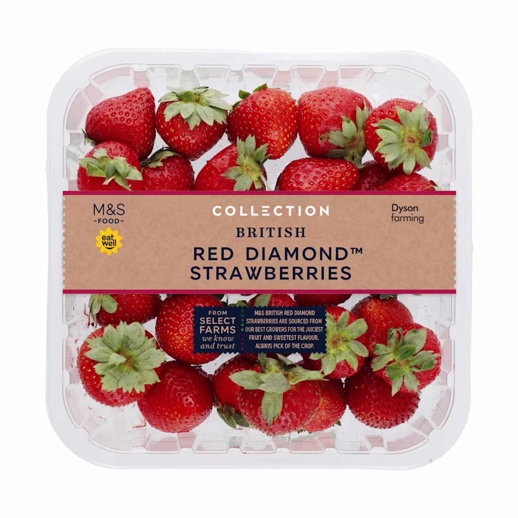 British Red Diamond Strawberries