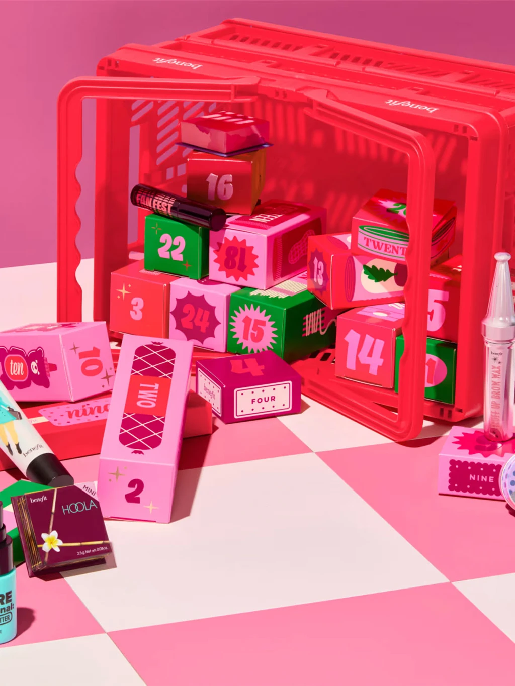 Benefit The Gorgeous Grocer advent calendar