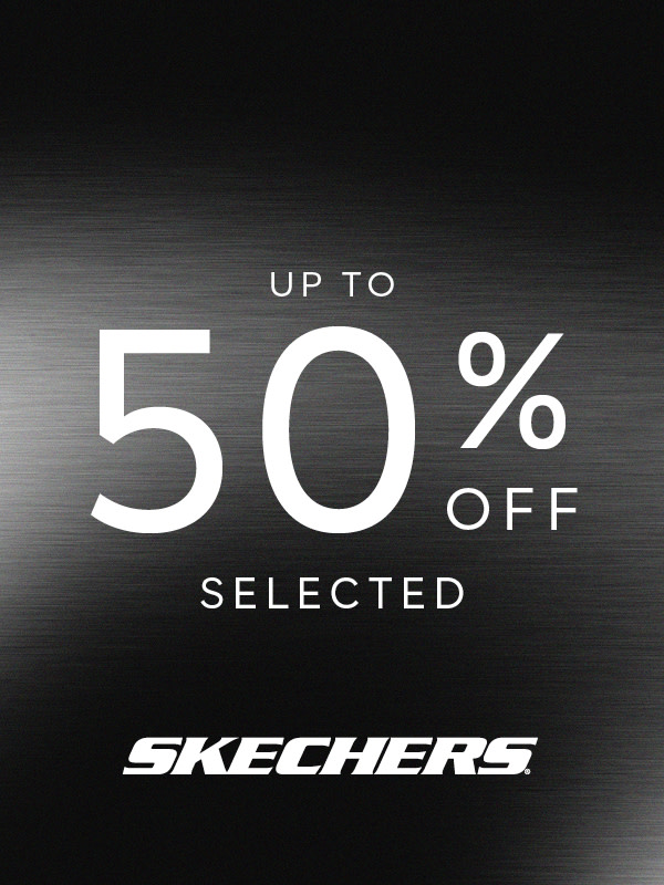 up to 50% off selected Skechers