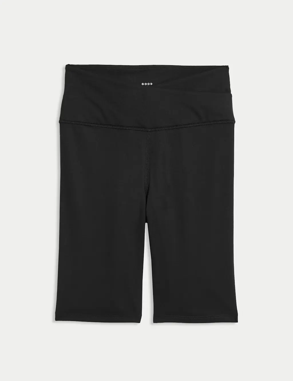 Black Goodmove Go Balance High Waisted Yoga Shorts