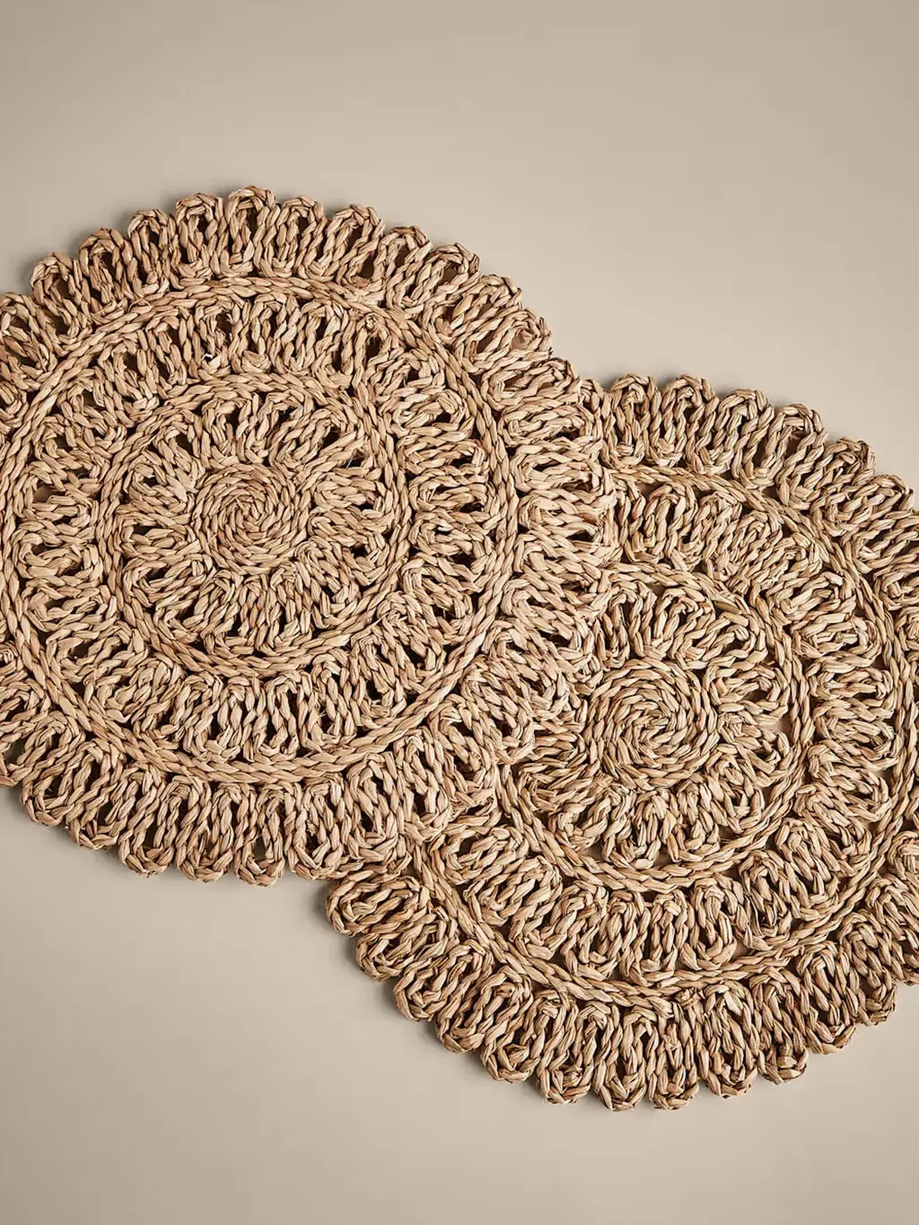 Rattan placemats