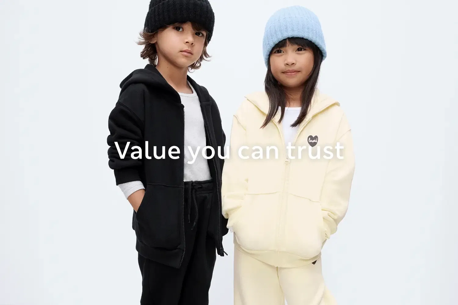 Kids value clothing