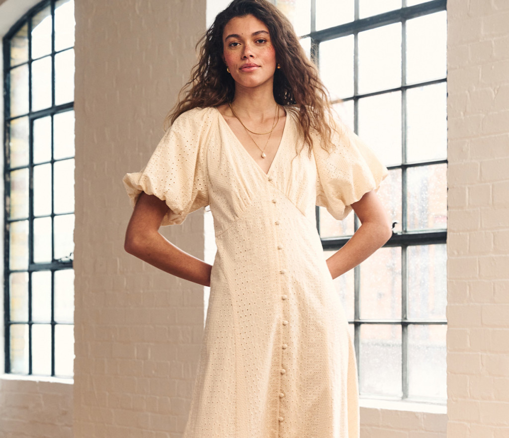 Content card Spring's best broderie anglaise tops and dresses 16th April 2023