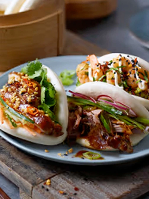 Pork belly bao