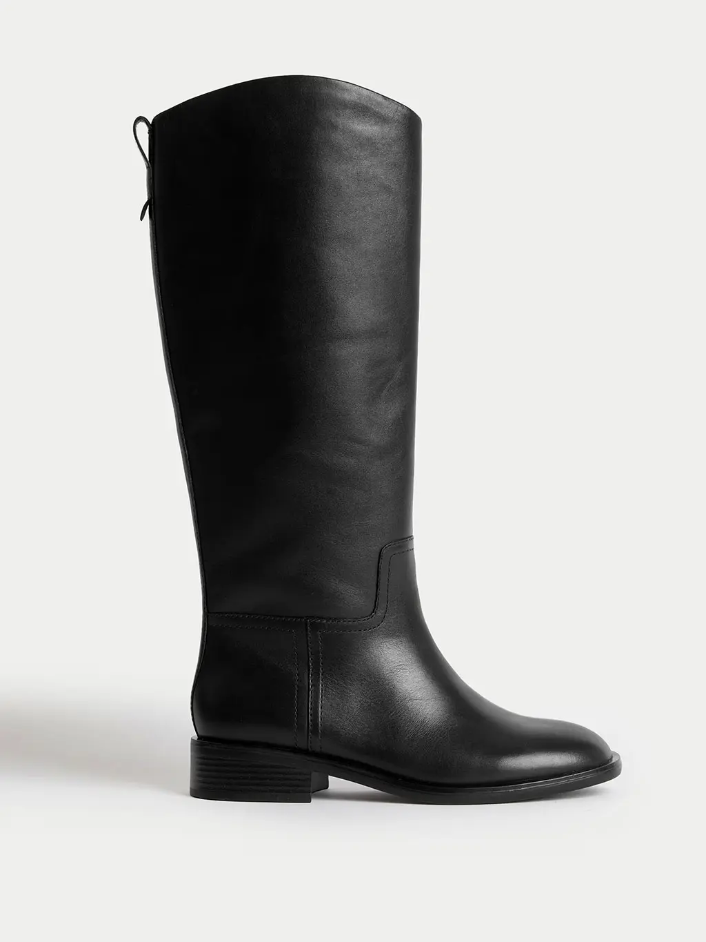 Black riding boots