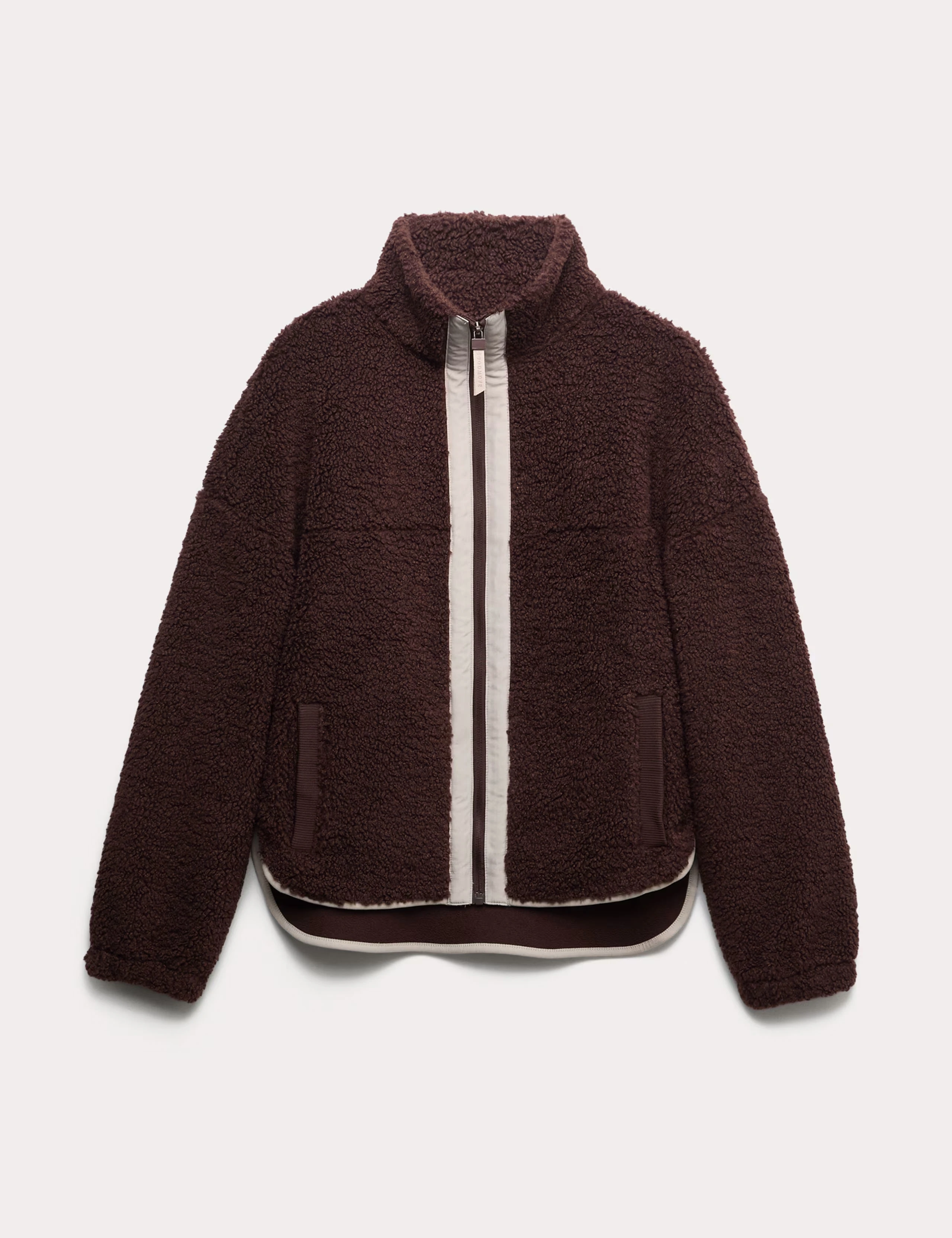 Burgundy fleece jacket by Goodmove