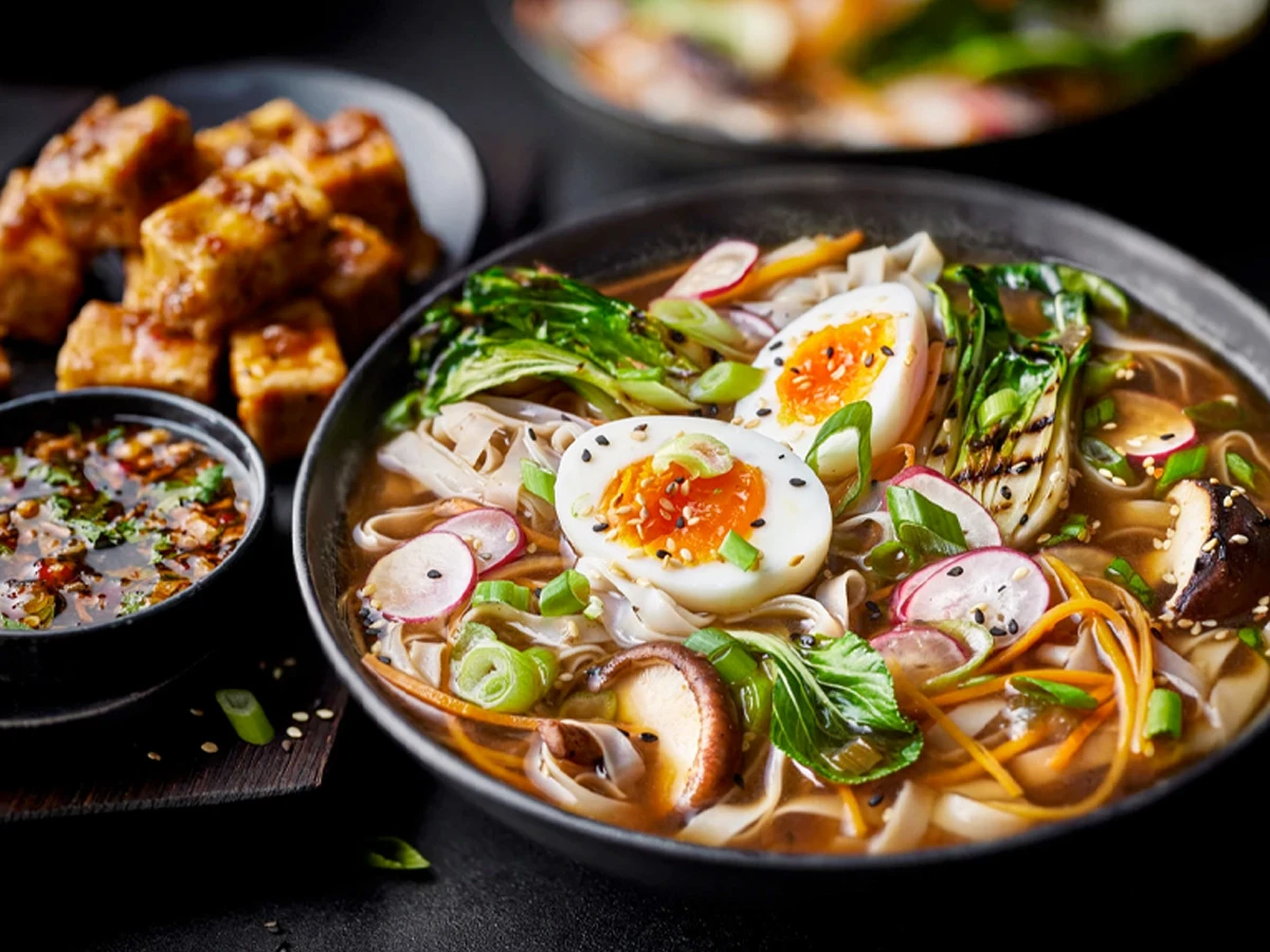 A bowl of ramen