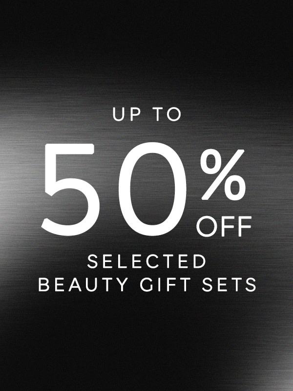 Up to 50% off selected beauty gift sets. Shop now