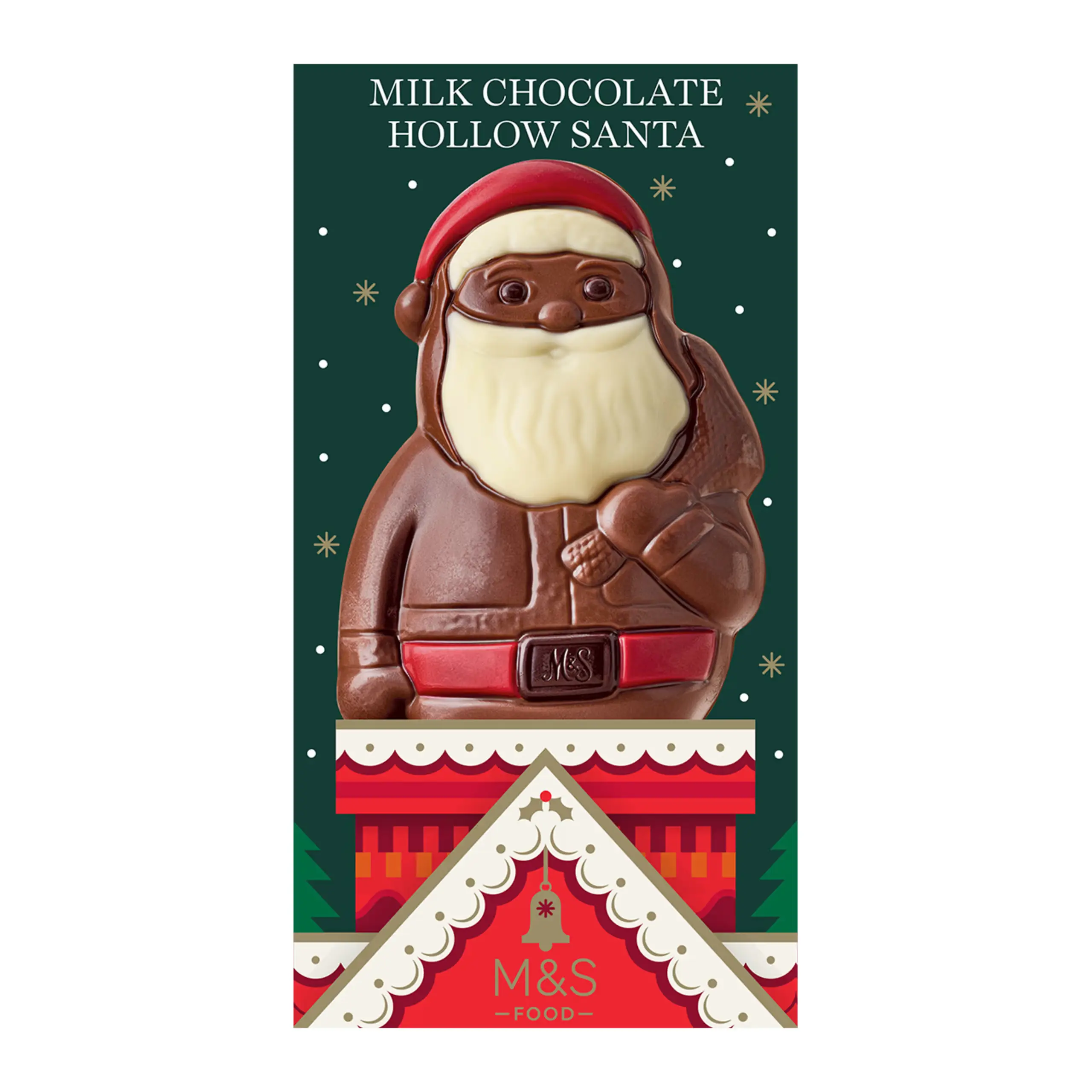 Milk Chocolate Hollow Santa
