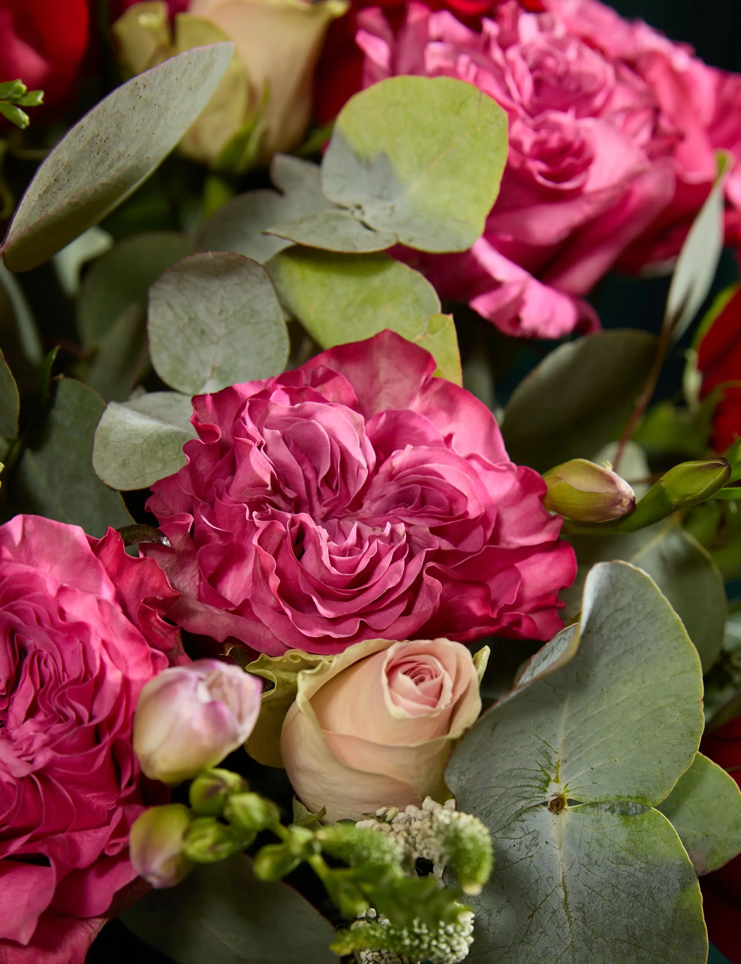 Close-up of Katherine Jenkins opera bouquet