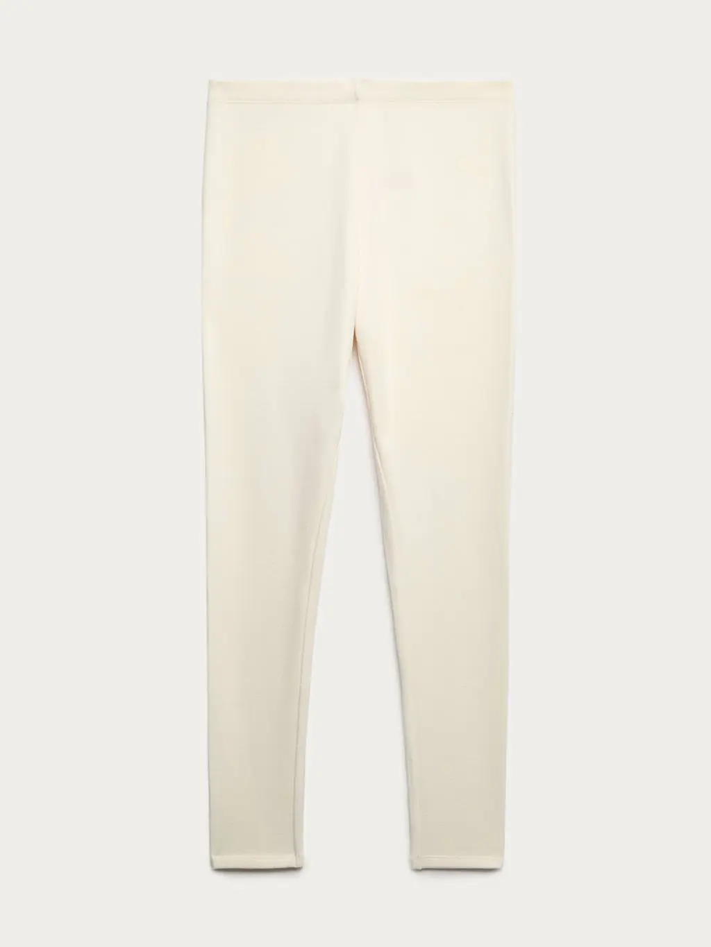 Light cream heatgen™ maximum thermal fleece leggings