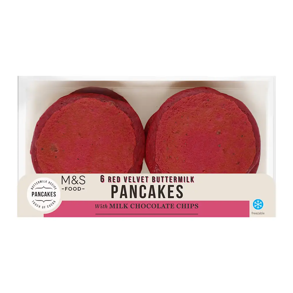 Red Velvet Pancakes